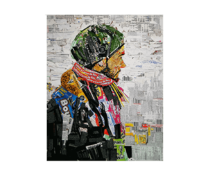 25. Luis Evelio Rodríguez Moreno - Autorretrato en Praga
